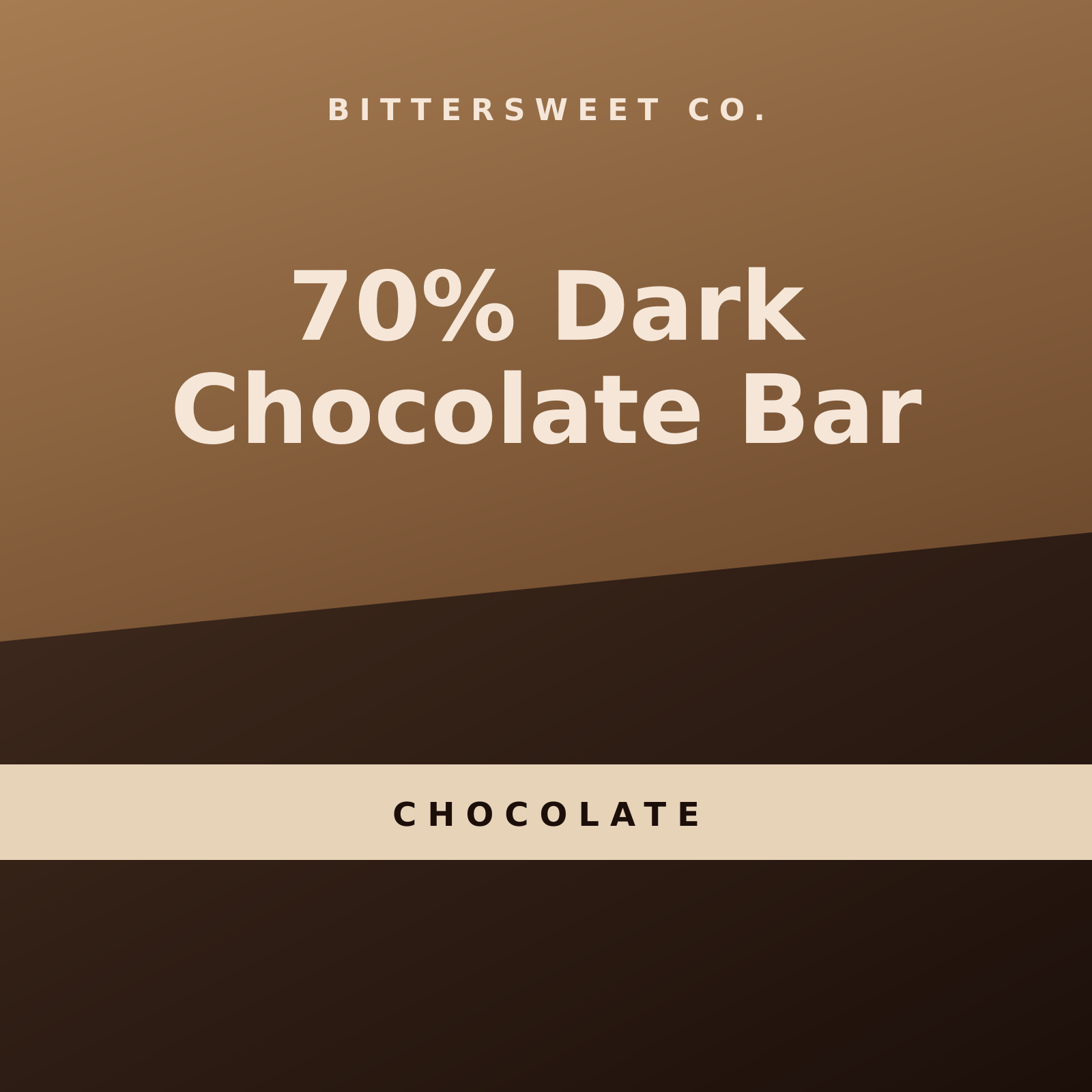70% Dark Chocolate Bar