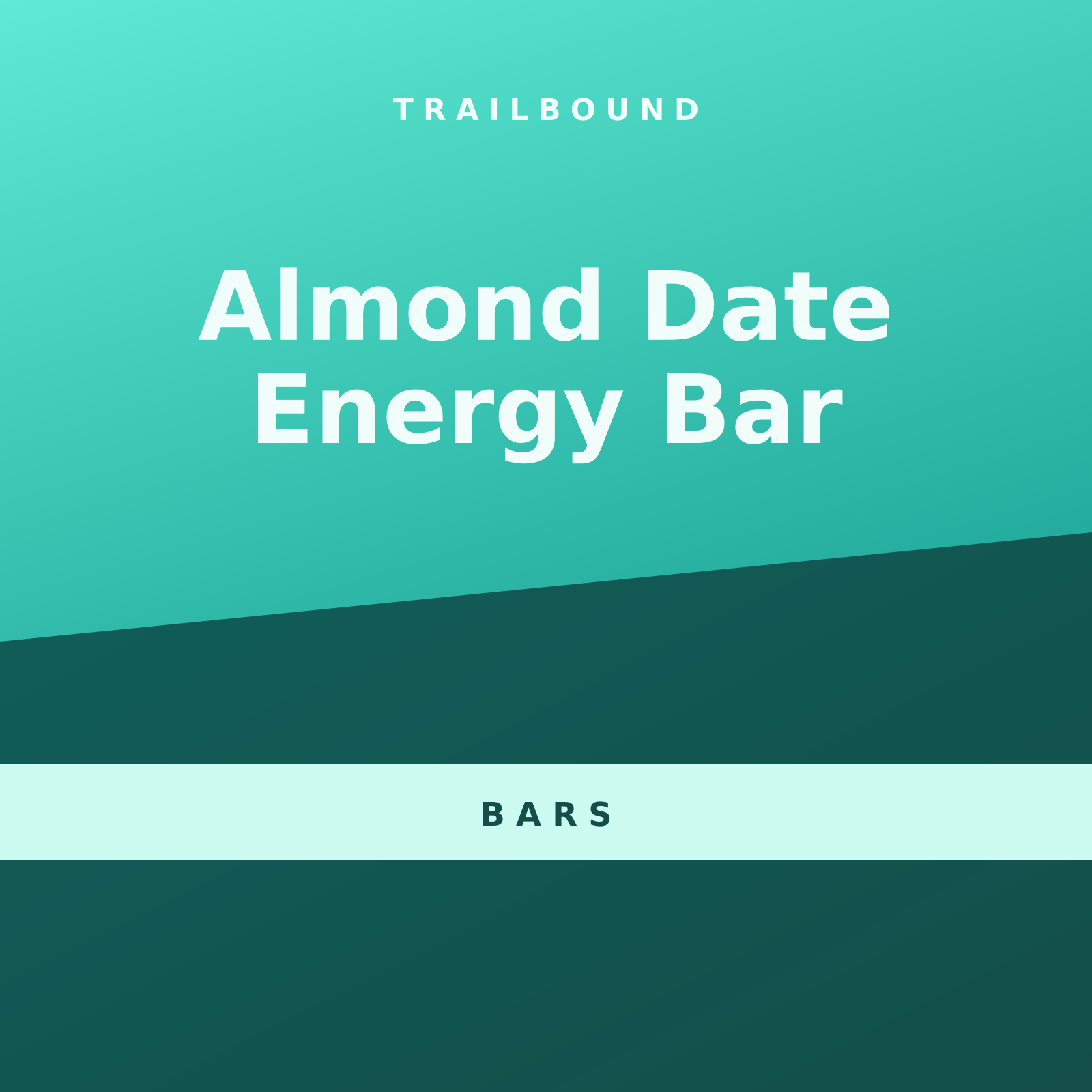Almond Date Energy Bar
