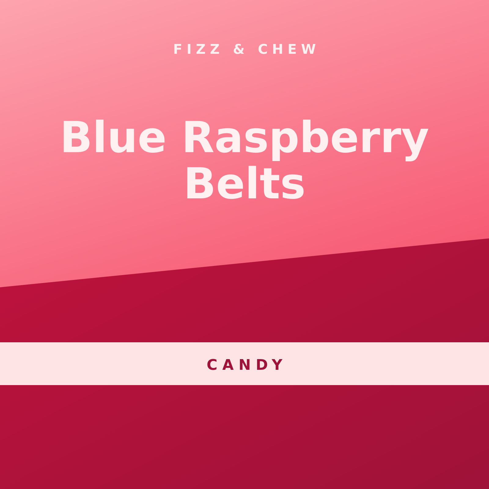 Blue Raspberry Belts