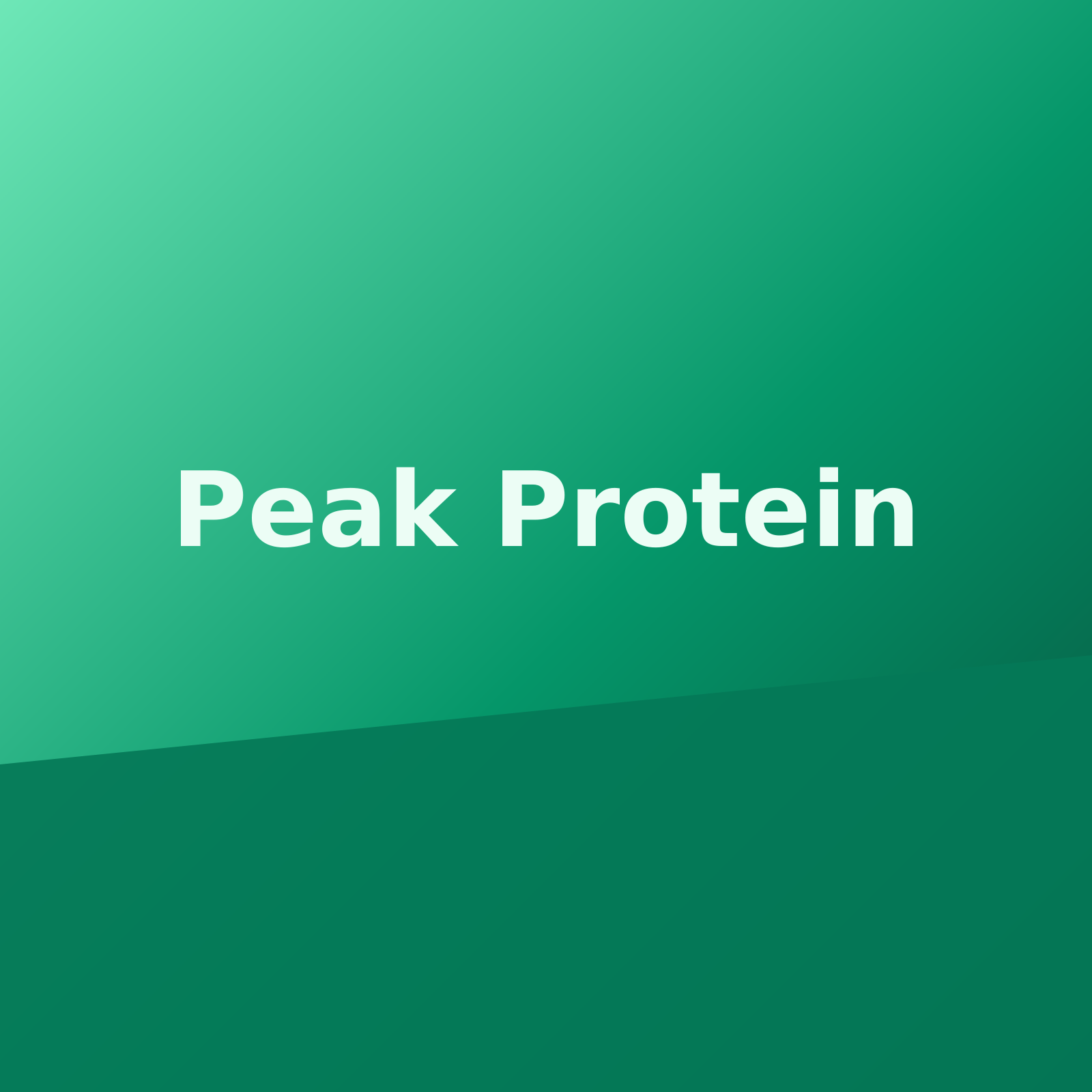 Peak Protein