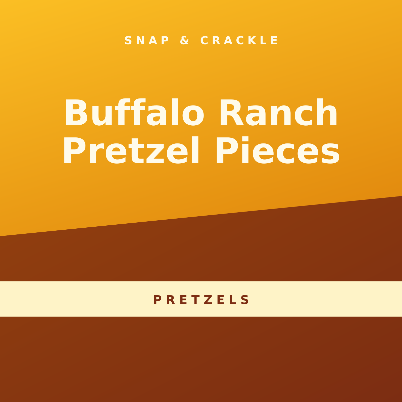 Buffalo Ranch Pretzel Pieces