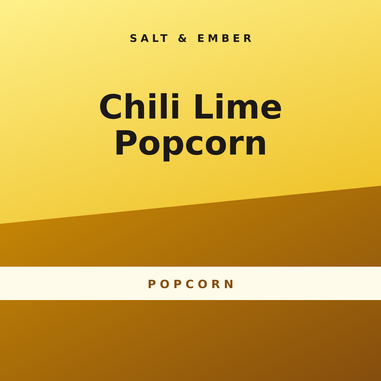 Chili Lime Popcorn