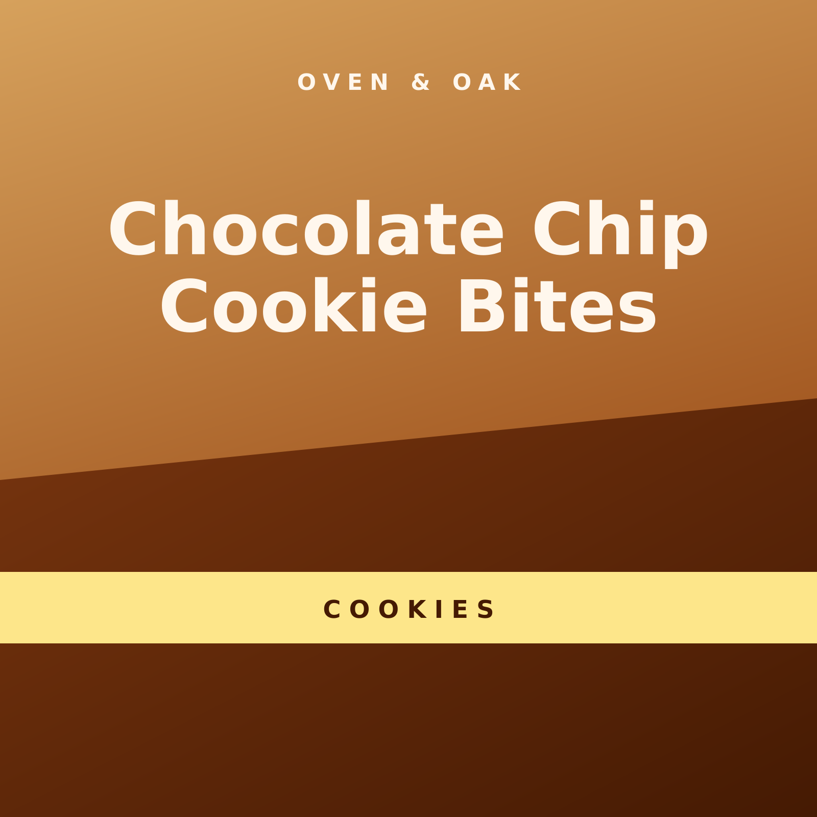 Chocolate Chip Cookie Bites