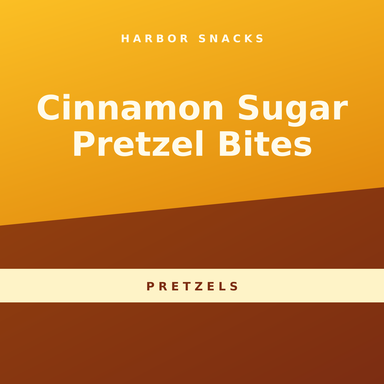 Cinnamon Sugar Pretzel Bites