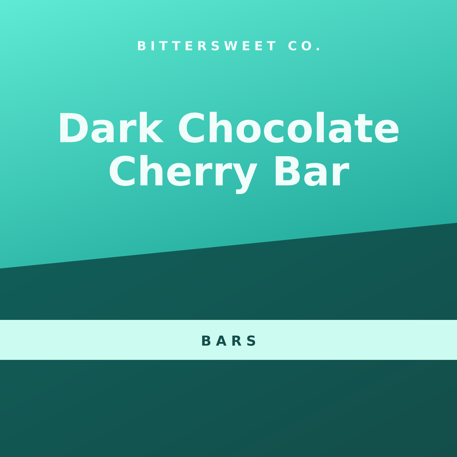 Dark Chocolate Cherry Bar
