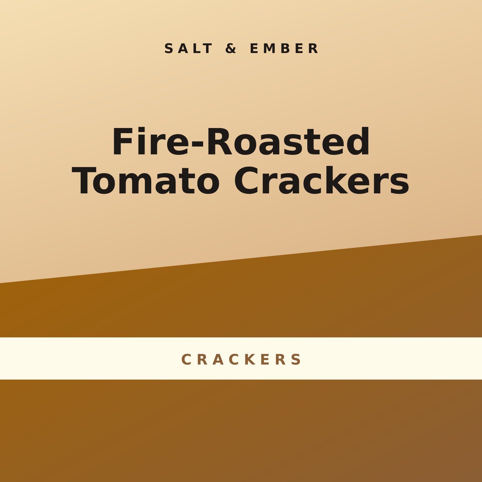 Fire-Roasted Tomato Crackers