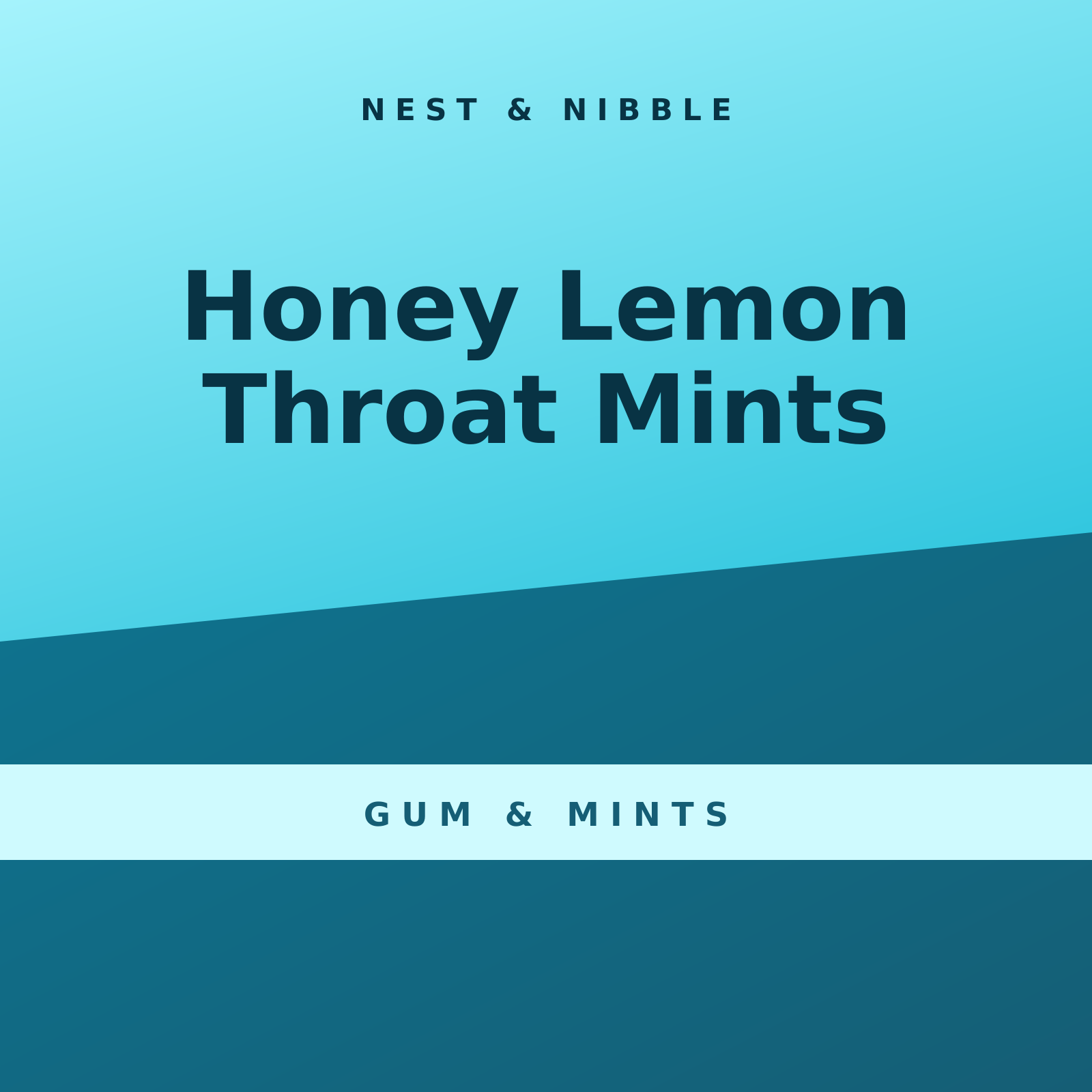 Honey Lemon Throat Mints