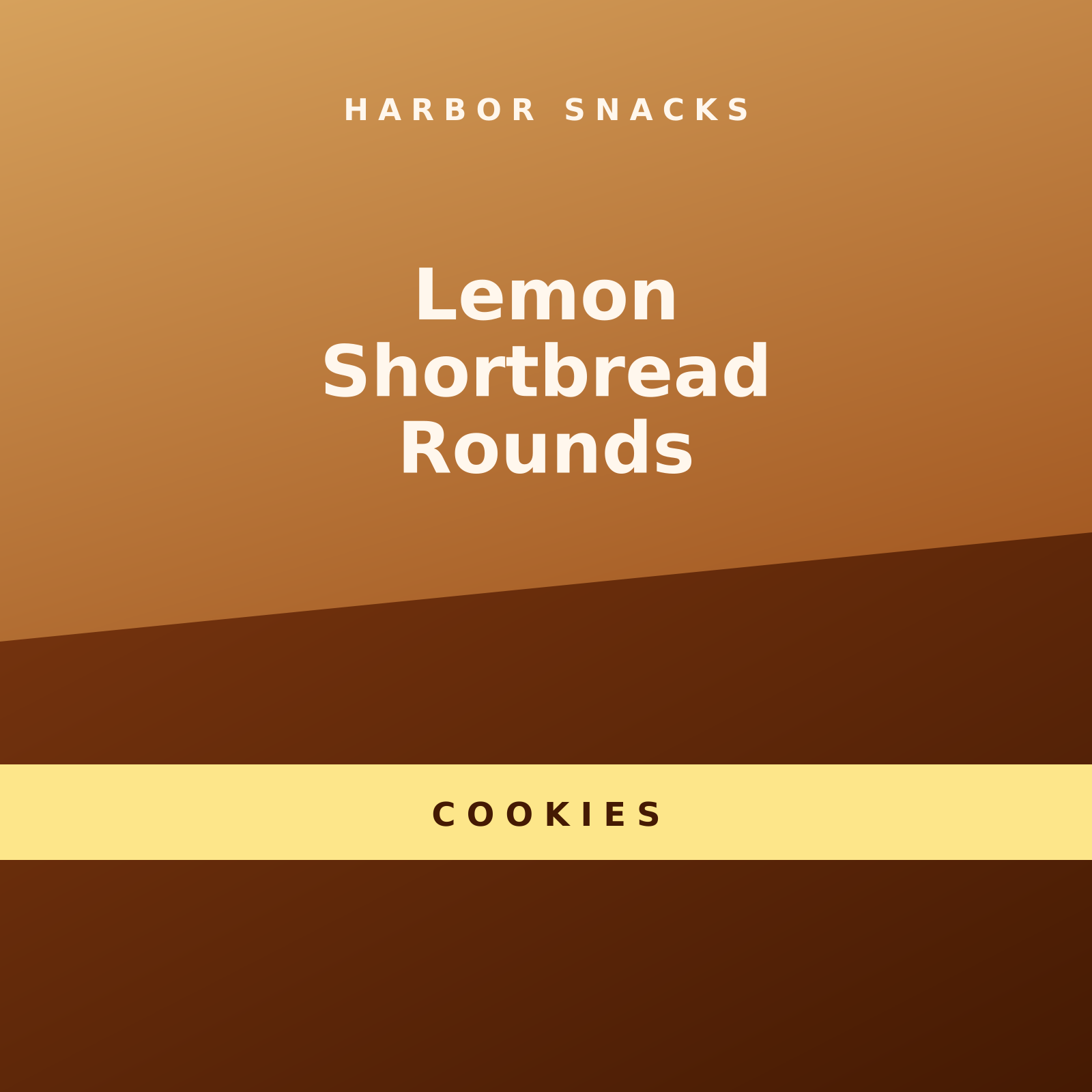 Lemon Shortbread Rounds