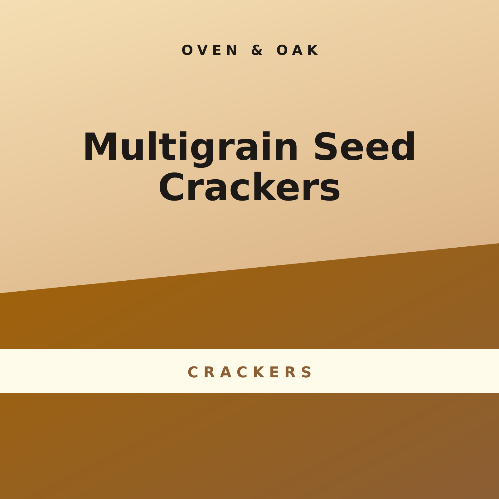 Multigrain Seed Crackers