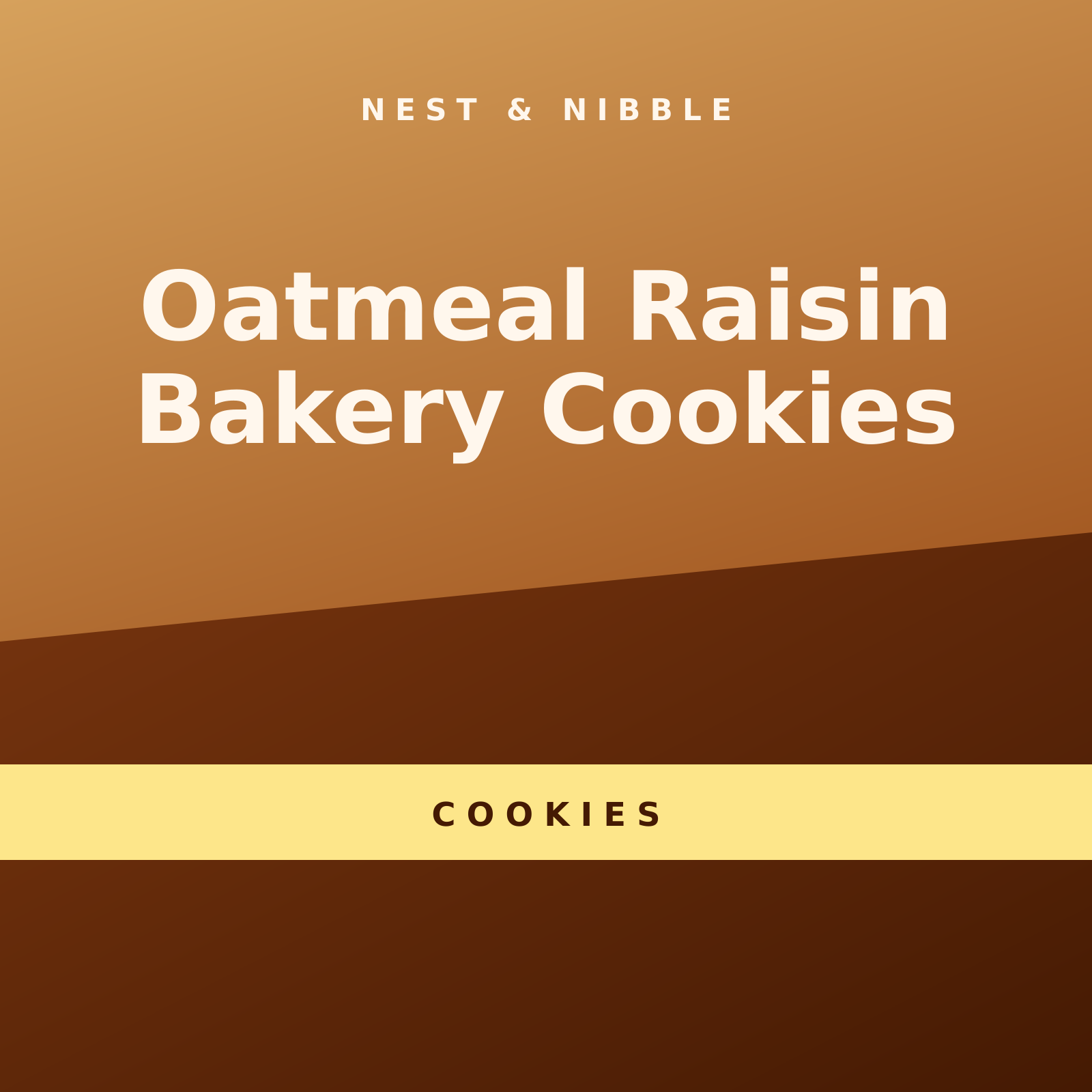 Oatmeal Raisin Bakery Cookies
