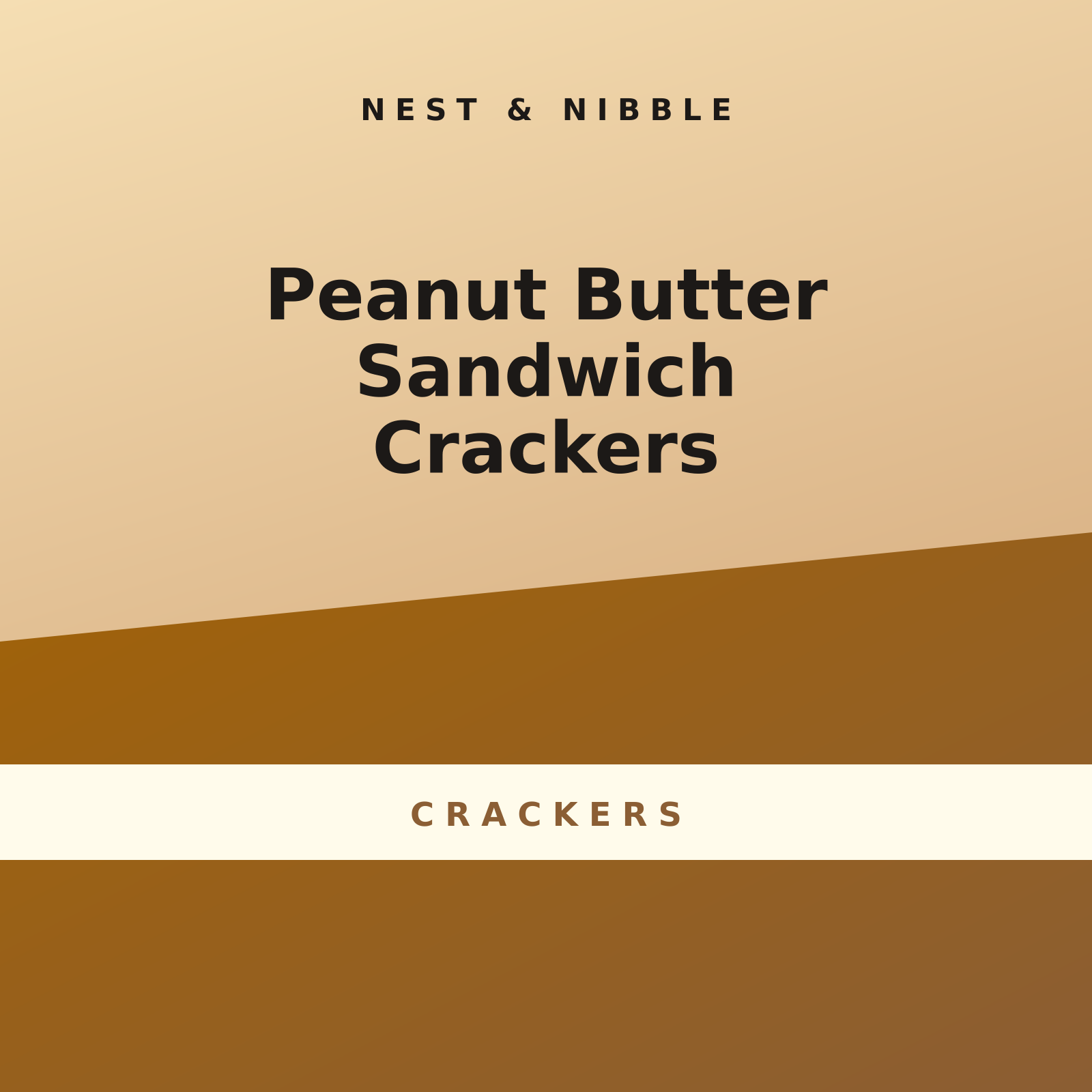 Peanut Butter Sandwich Crackers