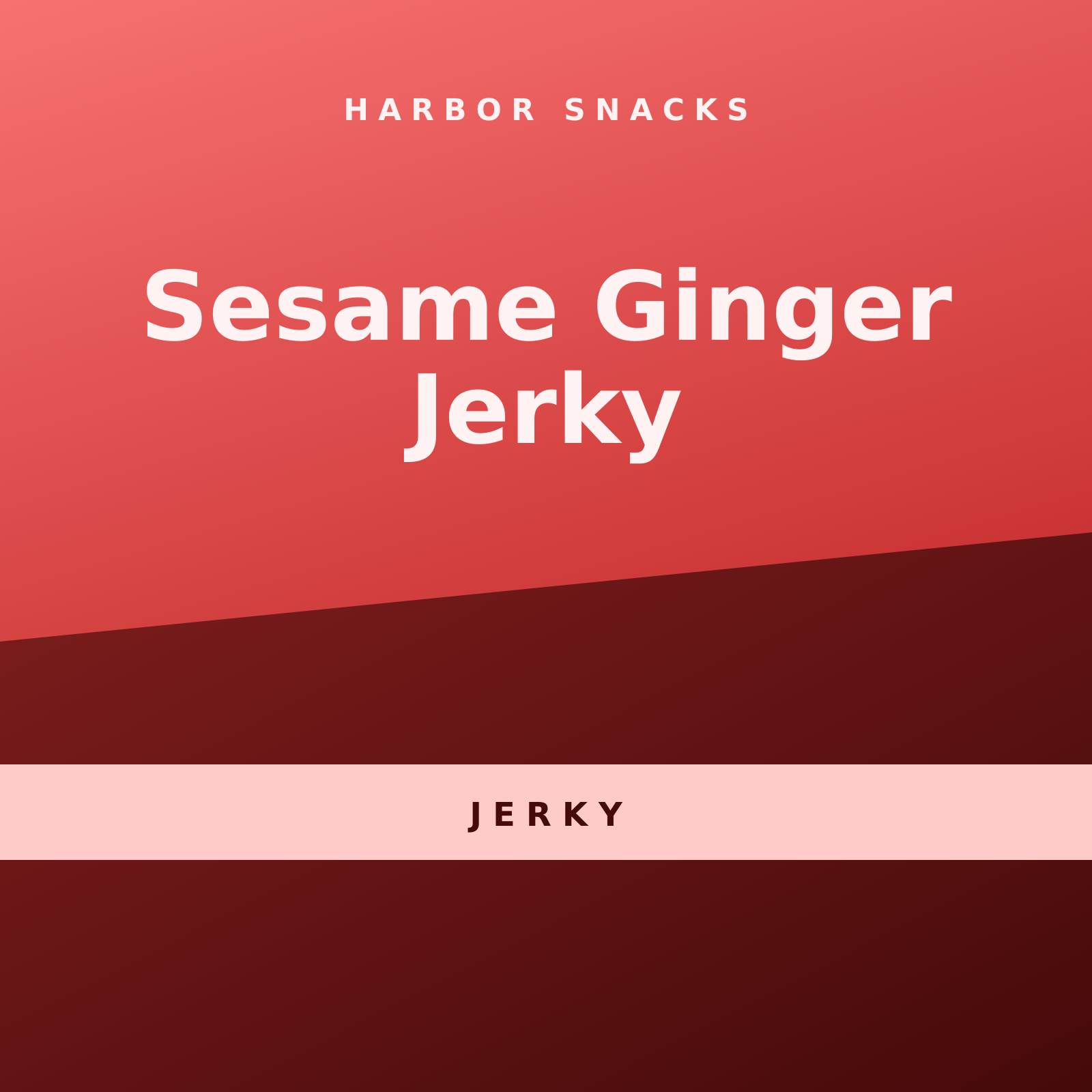 Sesame Ginger Jerky