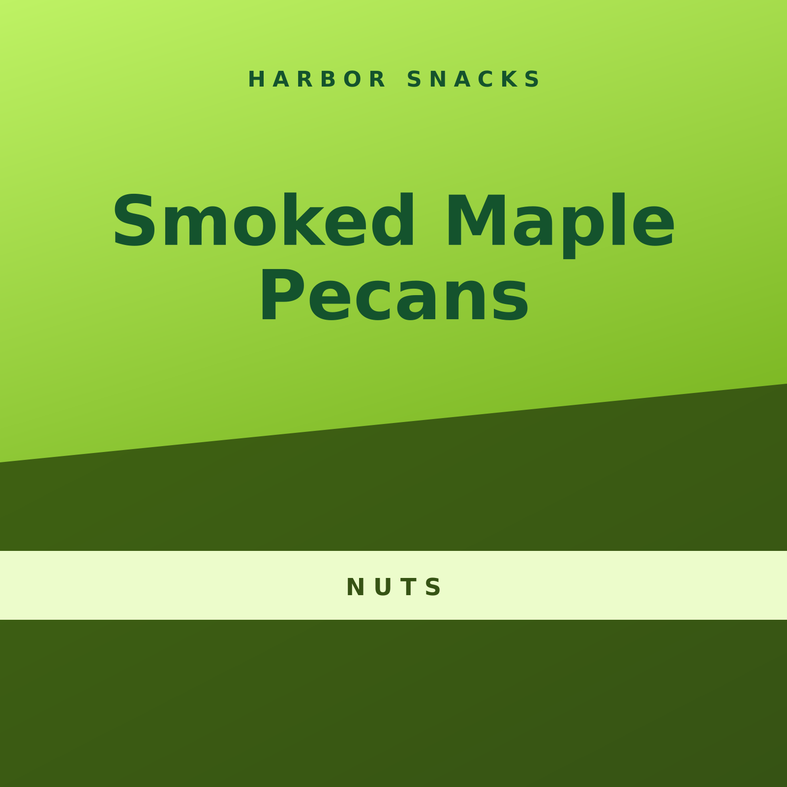 Smoked Maple Pecans