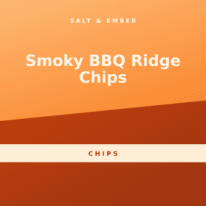 Smoky BBQ Ridge Chips