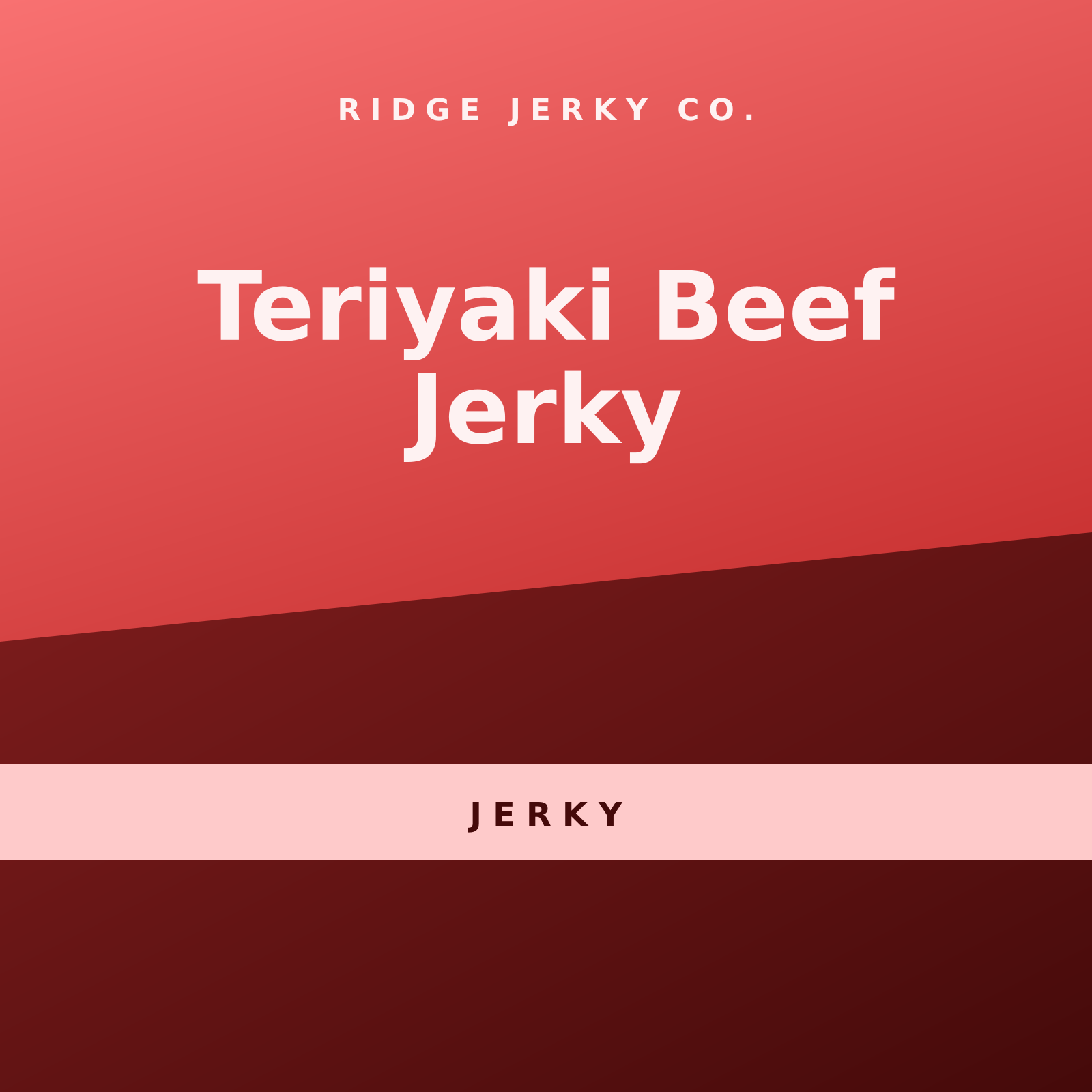 Teriyaki Beef Jerky