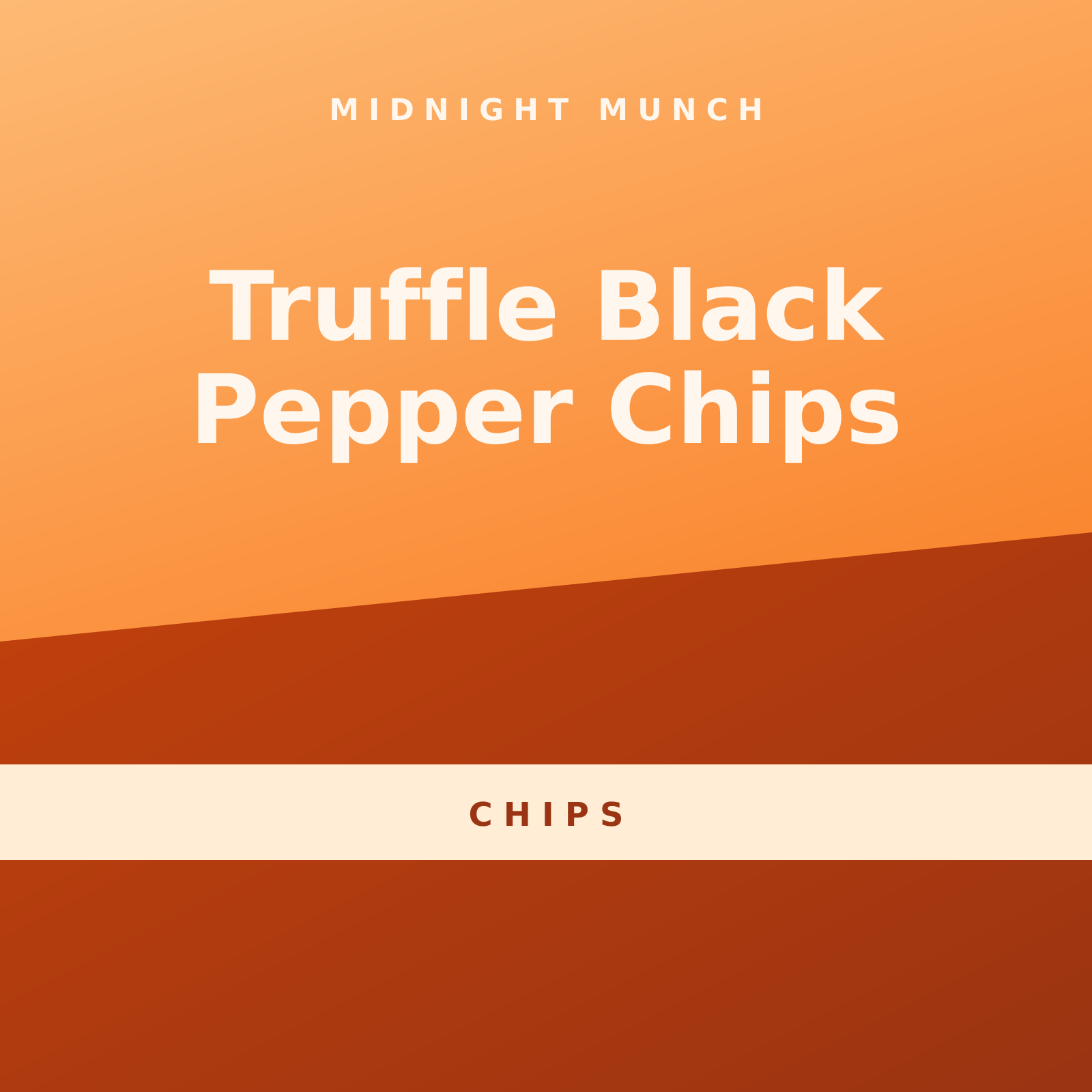 Truffle Black Pepper Chips