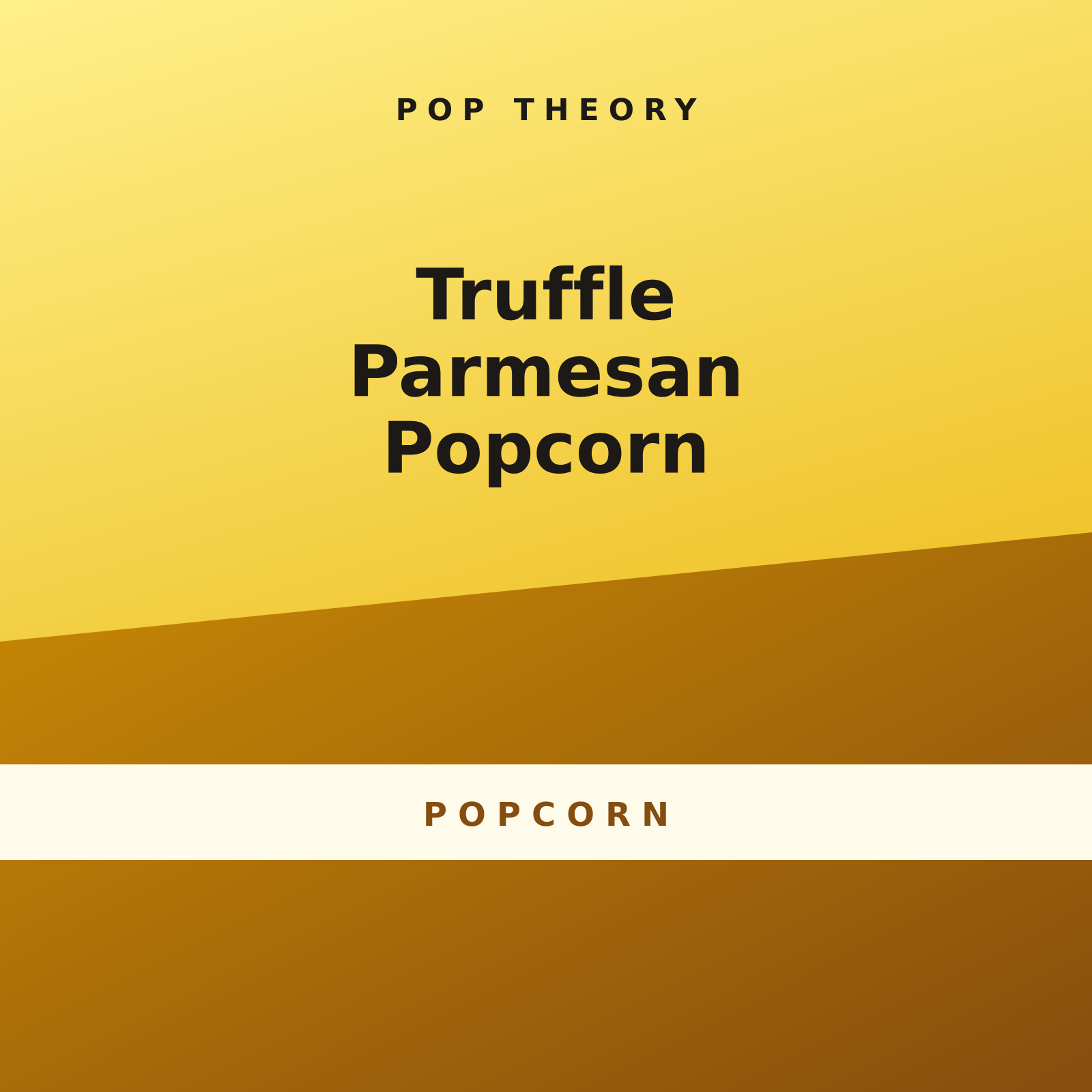 Truffle Parmesan Popcorn