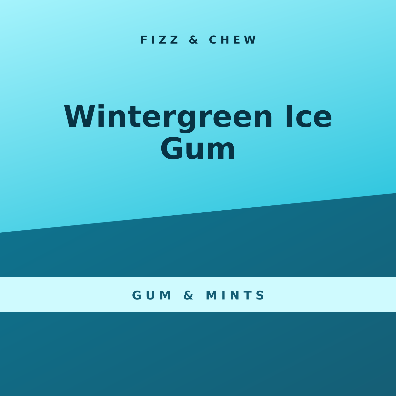 Wintergreen Ice Gum